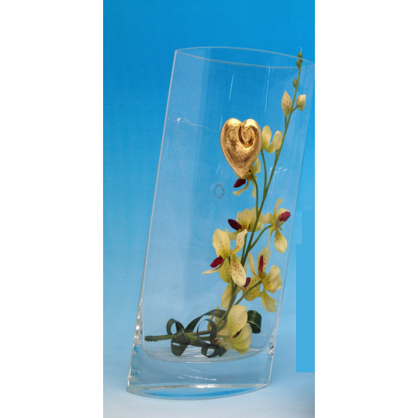 Vaso Cristallo Argento