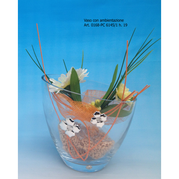 Vaso Cristallo Argento