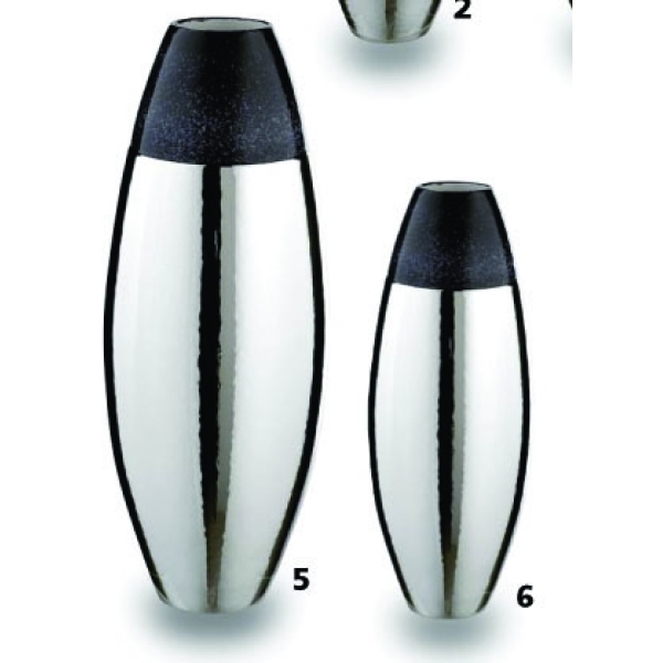 Vaso in Ceramica Argentata