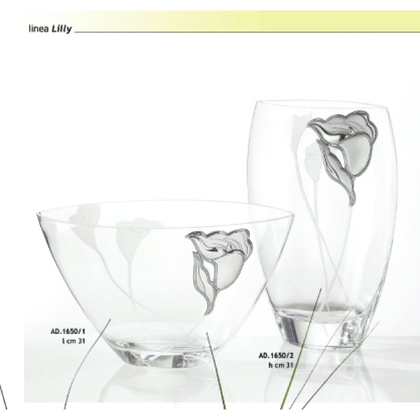 Silver Crystal Centerpiece