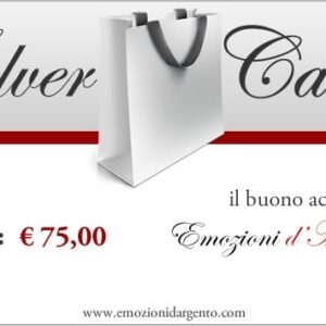 Silver Card del valore di € 75,00