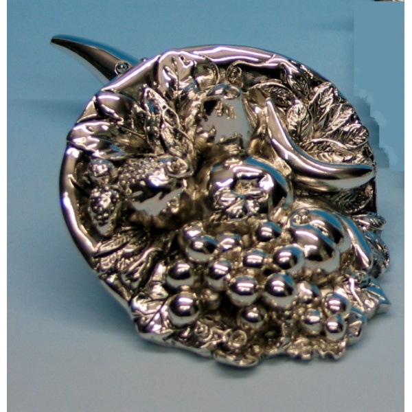 Horn of Plenty Coated Silver