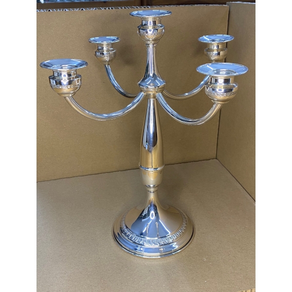 Silver Candelabra - Image 3