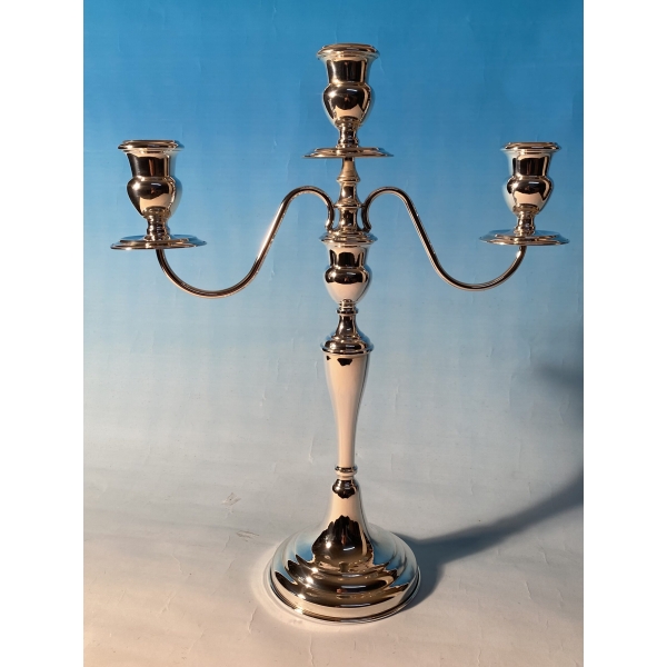 Sterling Silver Candelabra 3 lights