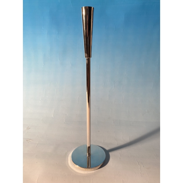 Silver Candlestick "Tube" - Image 3