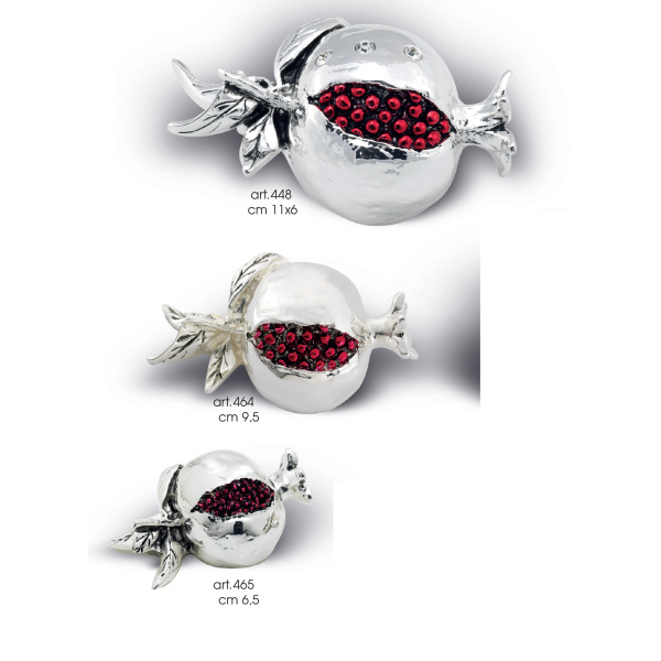 Pomegranate Coated Silver