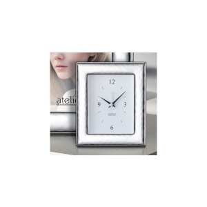 Silver Alarm Clock Caban Line