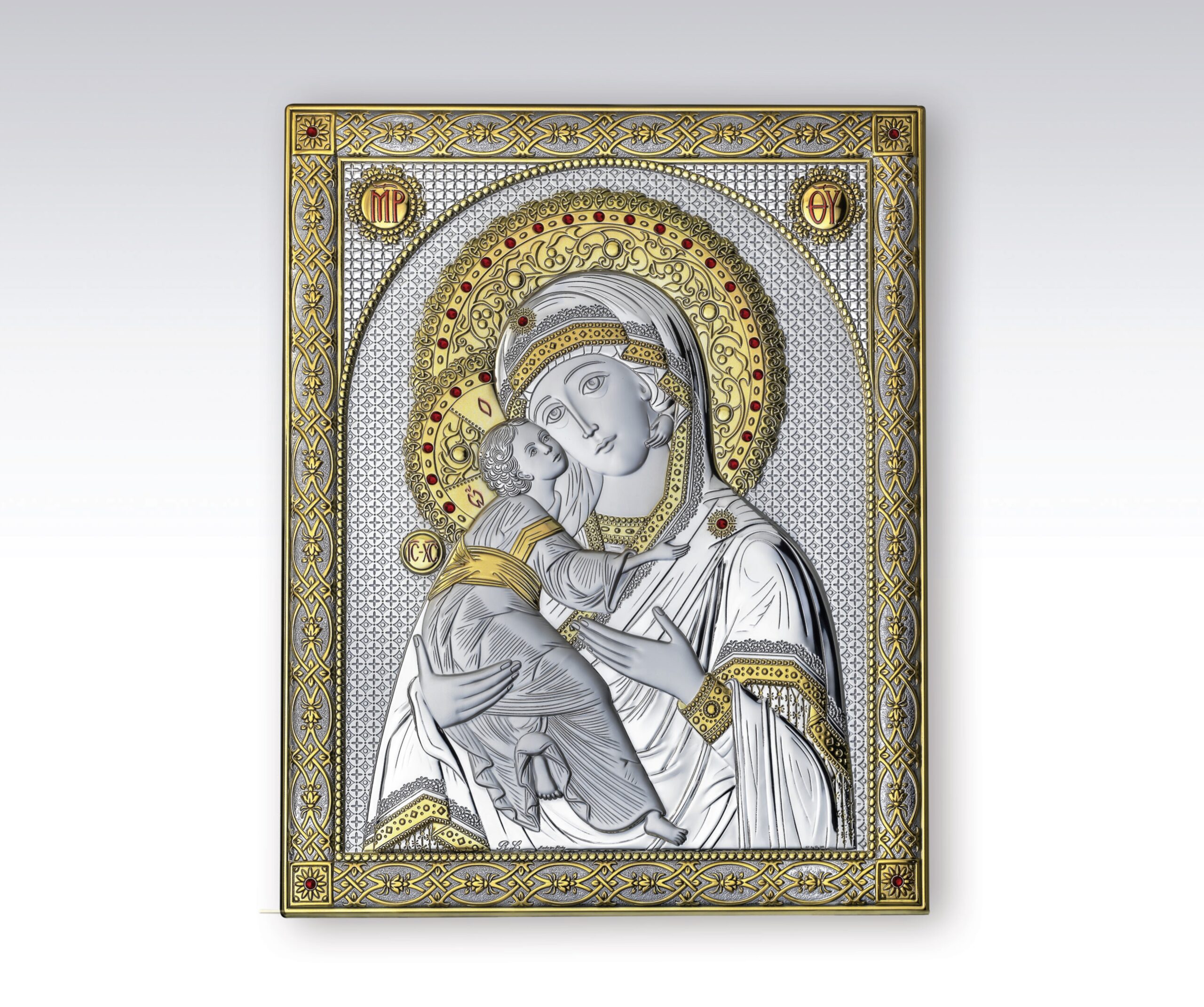 Icona Bizantina Emozioni D'Argento