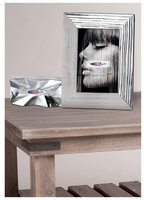 Silver Frame "Wood"