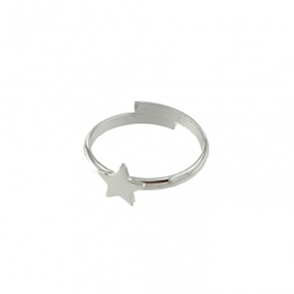 Anello Argento Stella