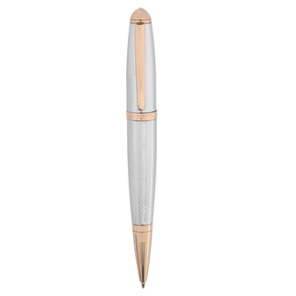 Penna Acciaio con USB finiture Oro Rosa