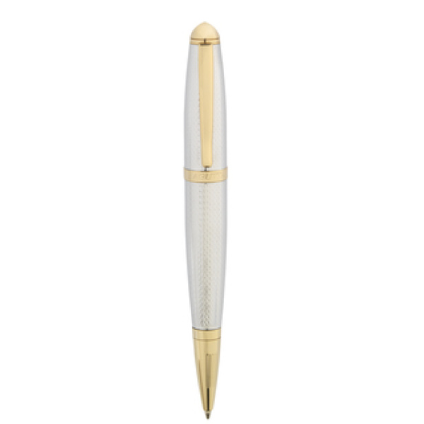 Penna Acciaio con USB finiture Oro Giallo