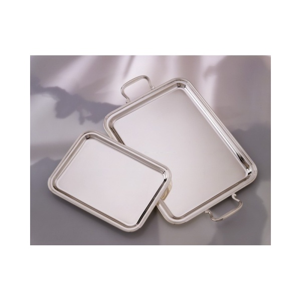 Rectangular English tray without handles - Image 2