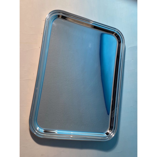 Rectangular English tray without handles - Image 4