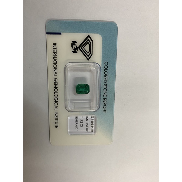 Smeraldo Naturale 1,72 ct