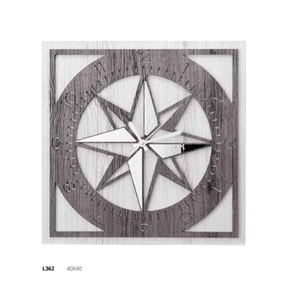 Orologio Home Decor Rosa dei Venti