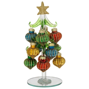 Albero di Natale in vetro soffiato