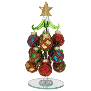 Albero di Natale in vetro soffiato